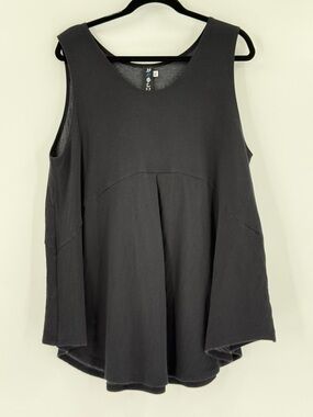 Noblu Flaky Tank Top Sleeveless Flowy Tunic XL